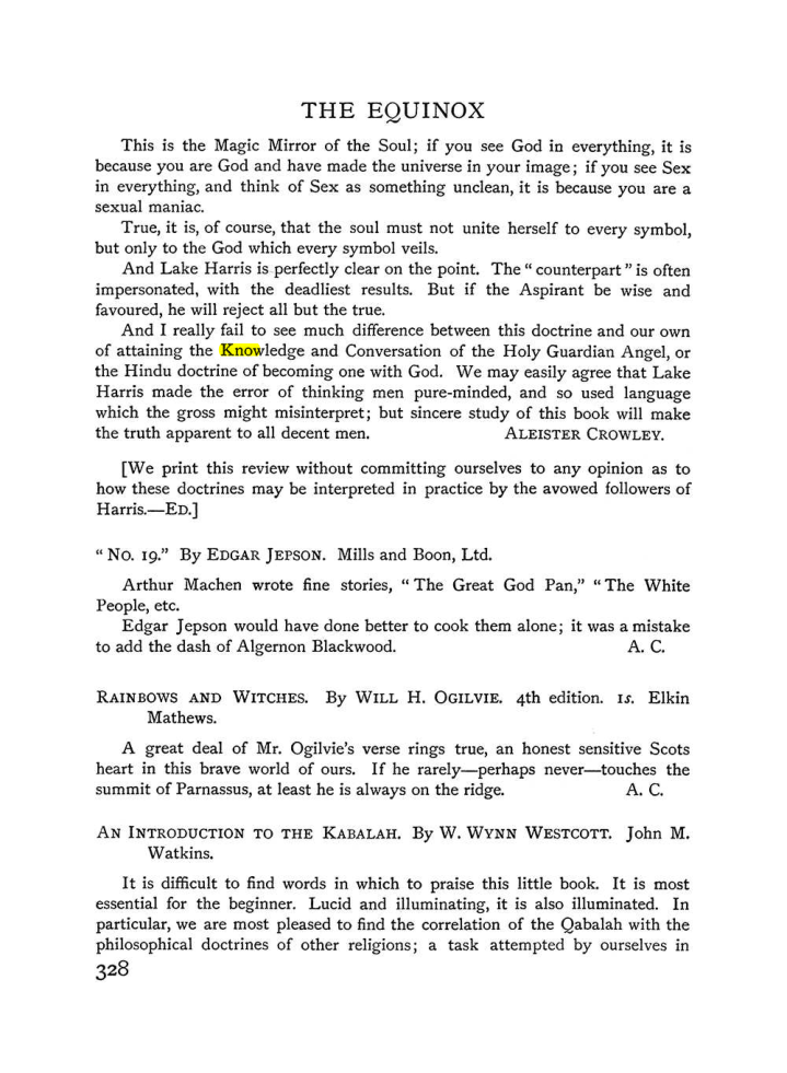 Original scan of The Equinox (Volume I, Number IV), PDF page 346