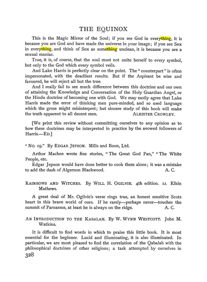 Original scan of The Equinox (Volume I, Number IV), PDF page 346
