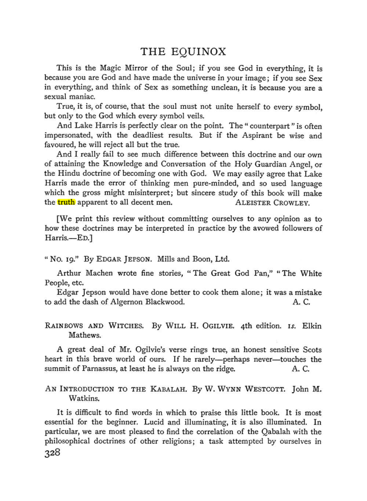 Original scan of The Equinox (Volume I, Number IV), PDF page 346