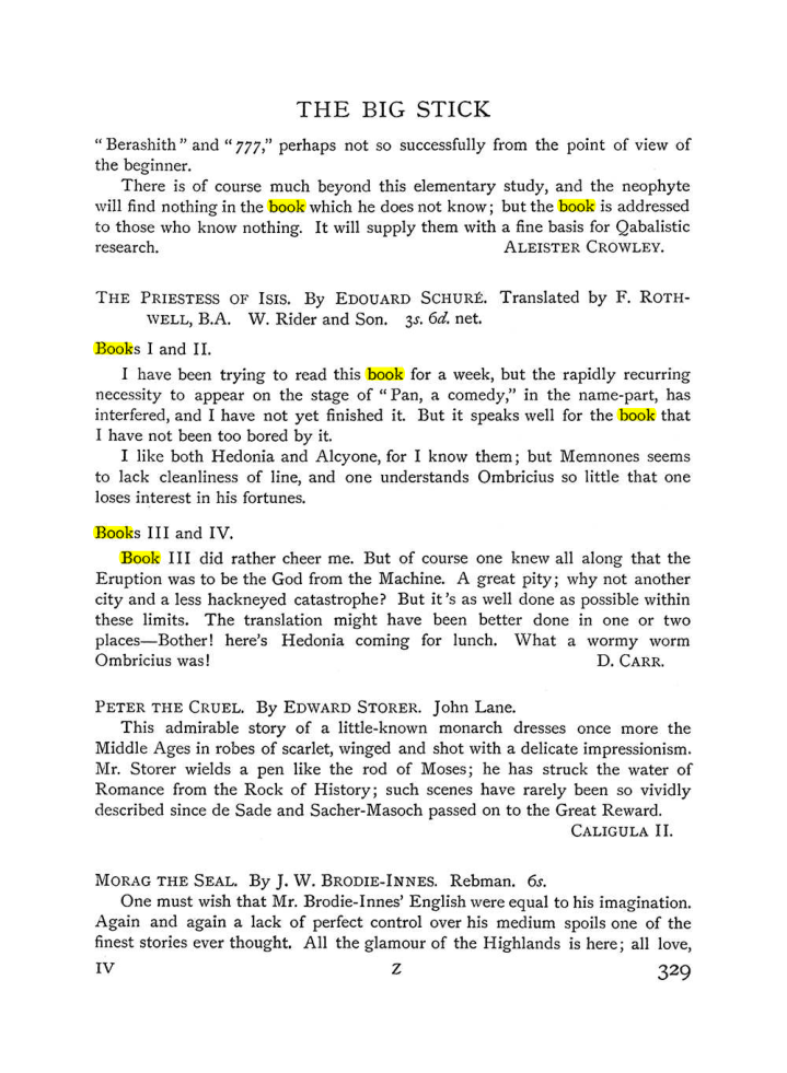 Original scan of The Equinox (Volume I, Number IV), PDF page 347