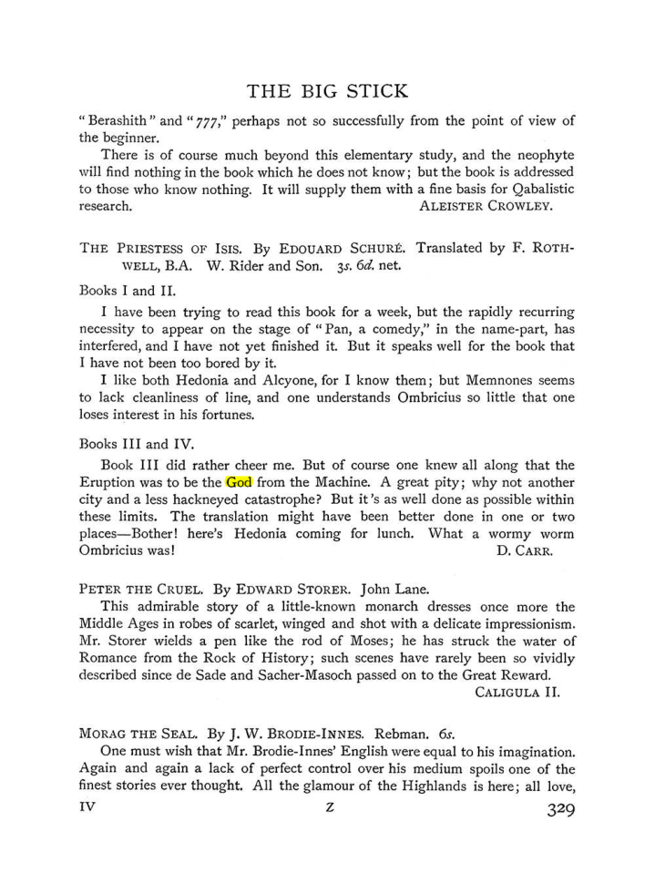 Original scan of The Equinox (Volume I, Number IV), PDF page 347