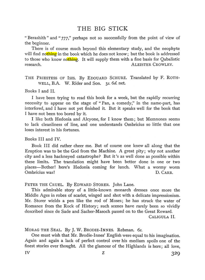 Original scan of The Equinox (Volume I, Number IV), PDF page 347