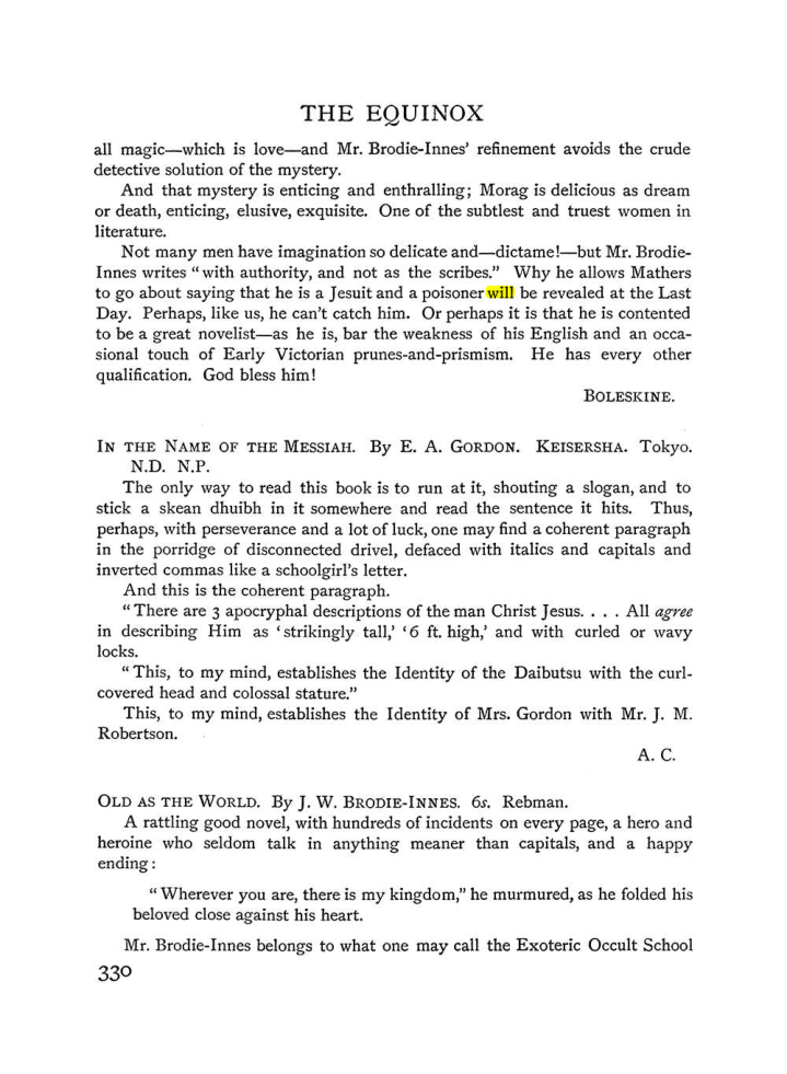 Original scan of The Equinox (Volume I, Number IV), PDF page 348