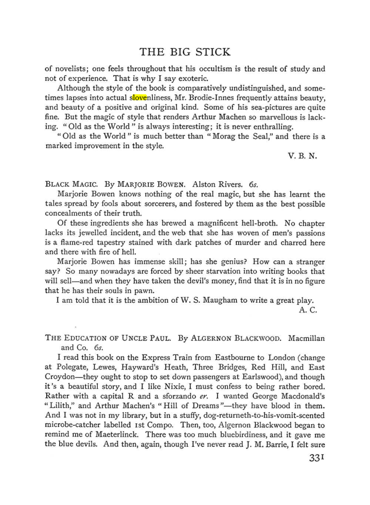 Original scan of The Equinox (Volume I, Number IV), PDF page 349