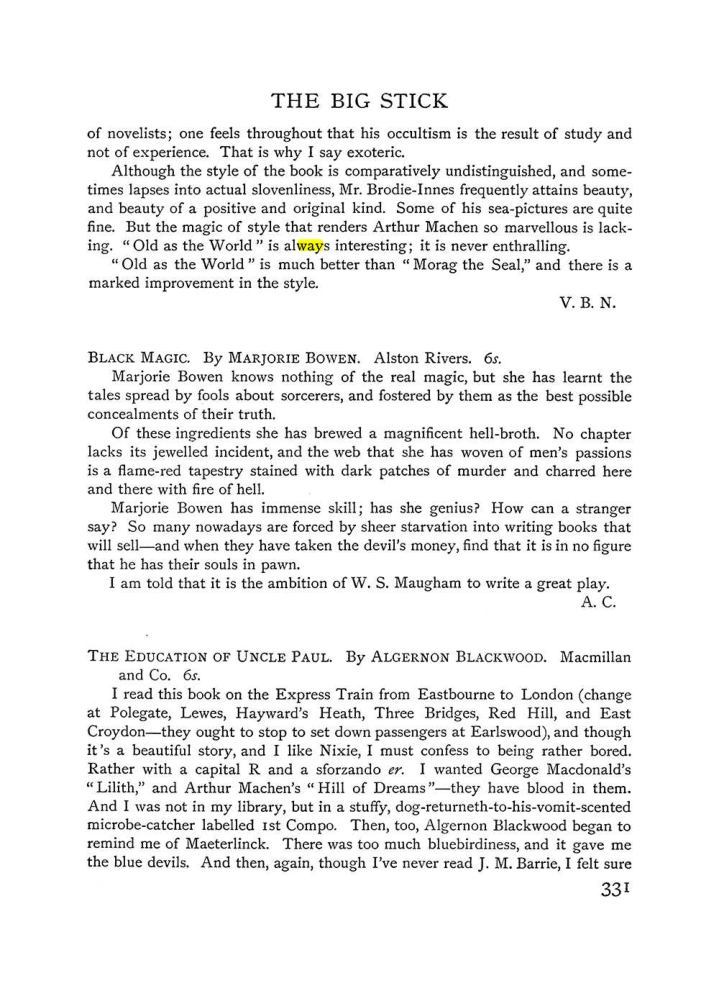 Original scan of The Equinox (Volume I, Number IV), PDF page 349