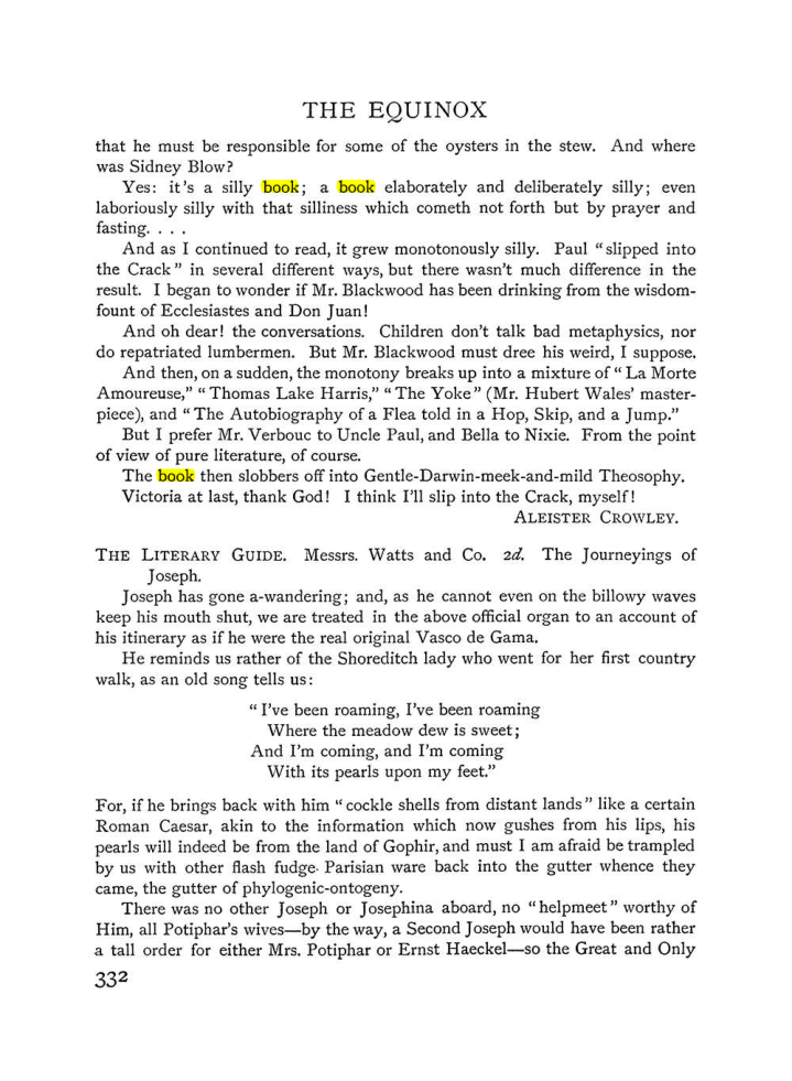 Original scan of The Equinox (Volume I, Number IV), PDF page 350