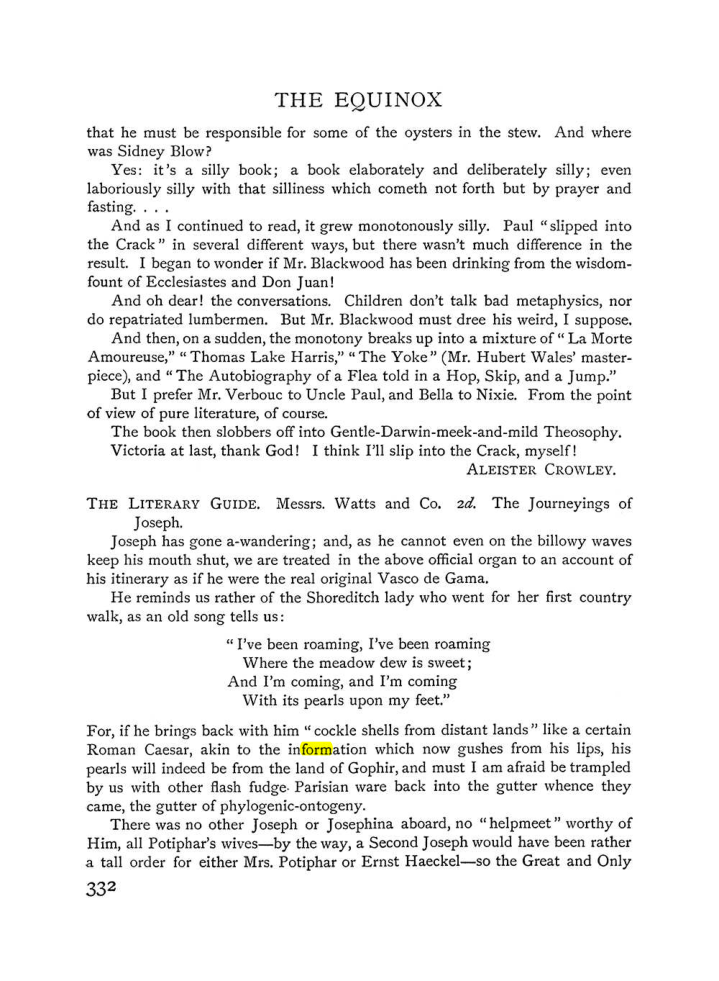 Original scan of The Equinox (Volume I, Number IV), PDF page 350