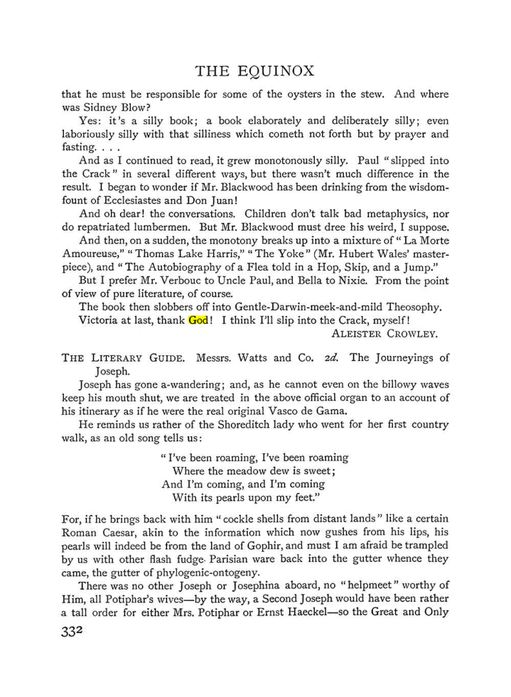 Original scan of The Equinox (Volume I, Number IV), PDF page 350