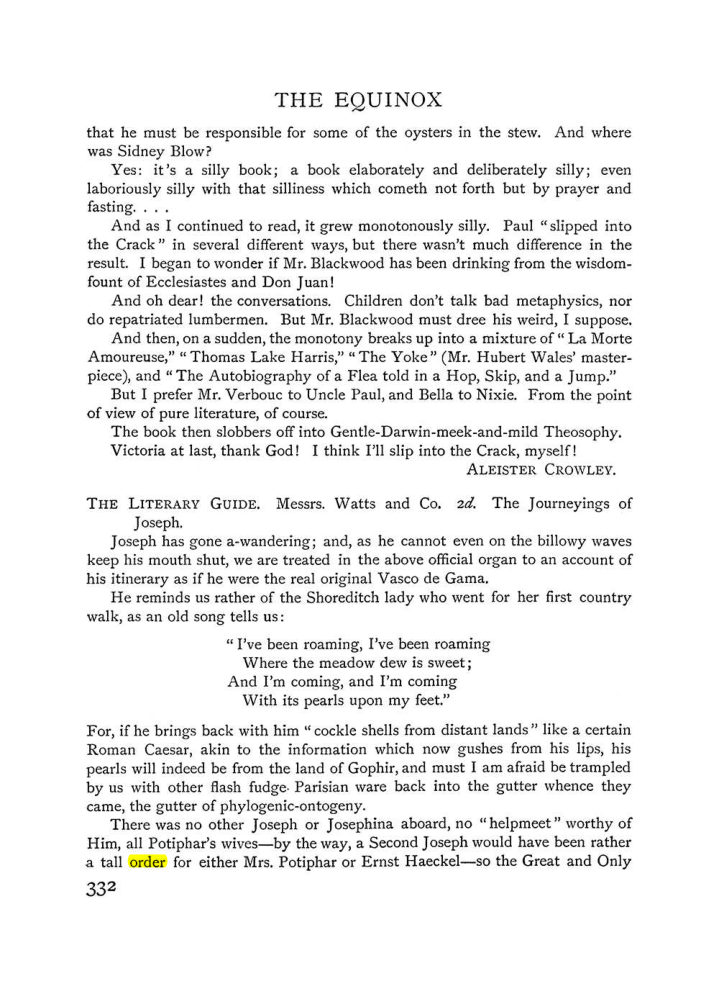 Original scan of The Equinox (Volume I, Number IV), PDF page 350