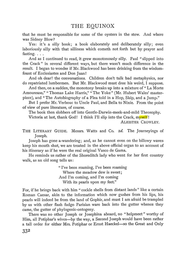 Original scan of The Equinox (Volume I, Number IV), PDF page 350