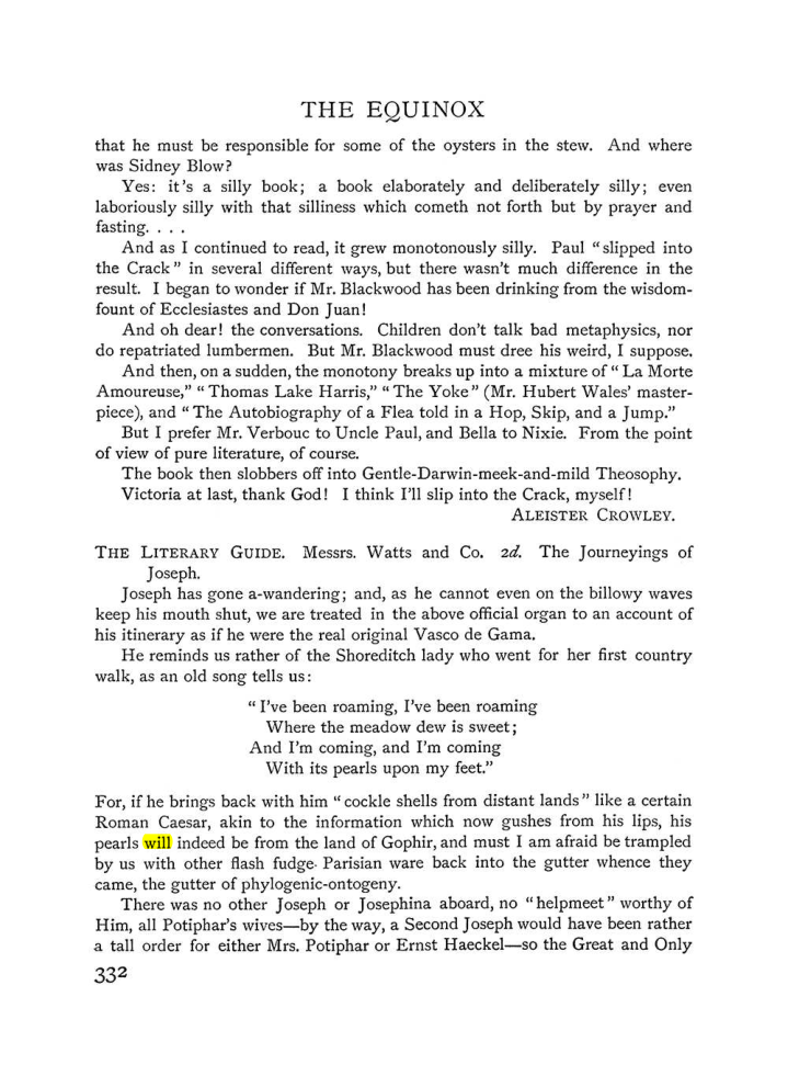 Original scan of The Equinox (Volume I, Number IV), PDF page 350