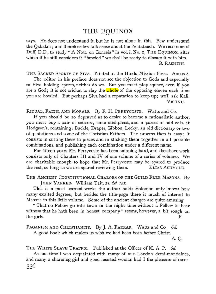 Original scan of The Equinox (Volume I, Number IV), PDF page 354