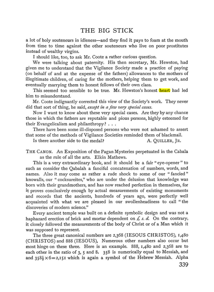 Original scan of The Equinox (Volume I, Number IV), PDF page 357