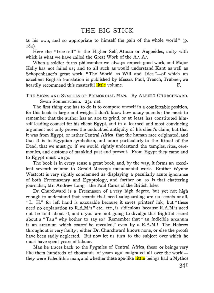 Original scan of The Equinox (Volume I, Number IV), PDF page 359