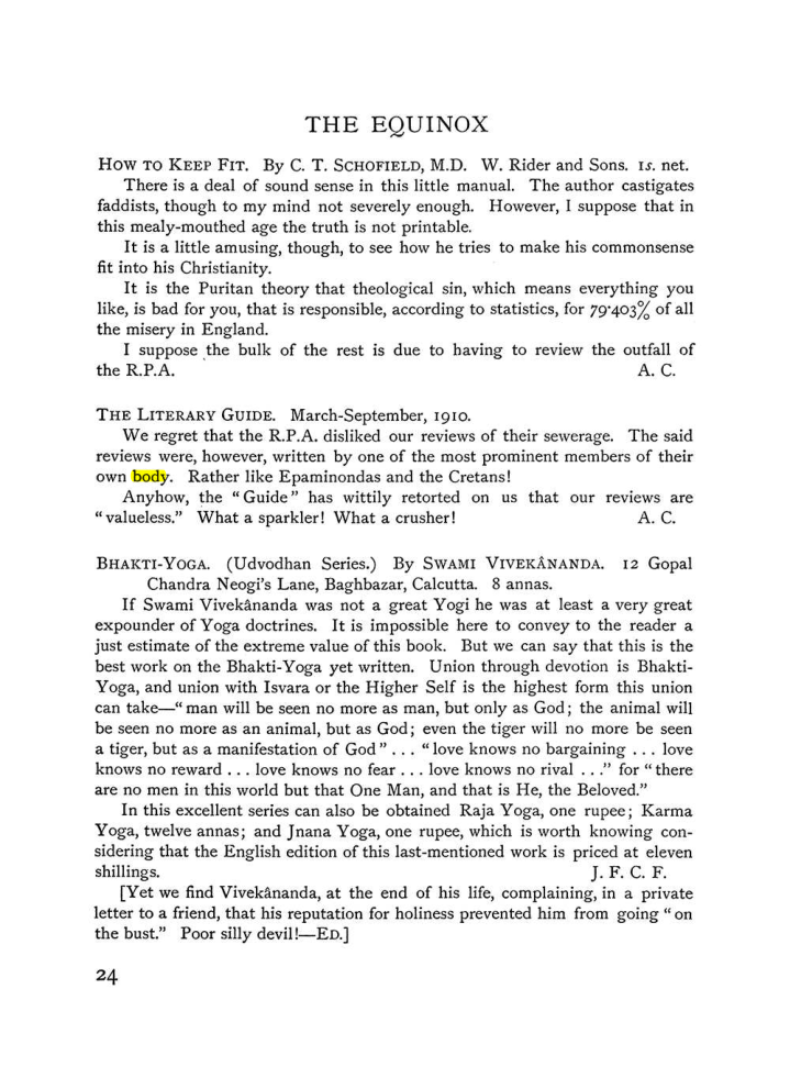 Original scan of The Equinox (Volume I, Number IV), PDF page 36