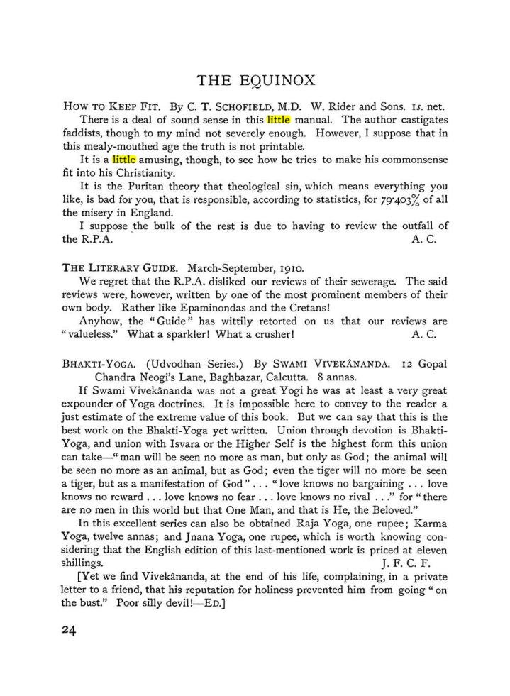 Original scan of The Equinox (Volume I, Number IV), PDF page 36
