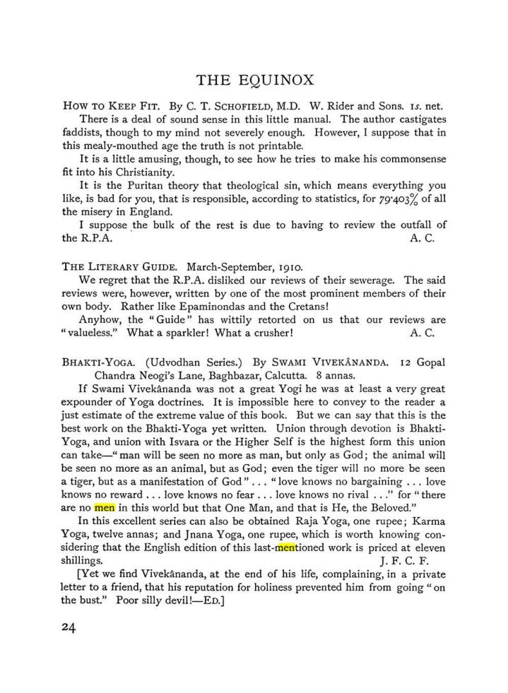 Original scan of The Equinox (Volume I, Number IV), PDF page 36
