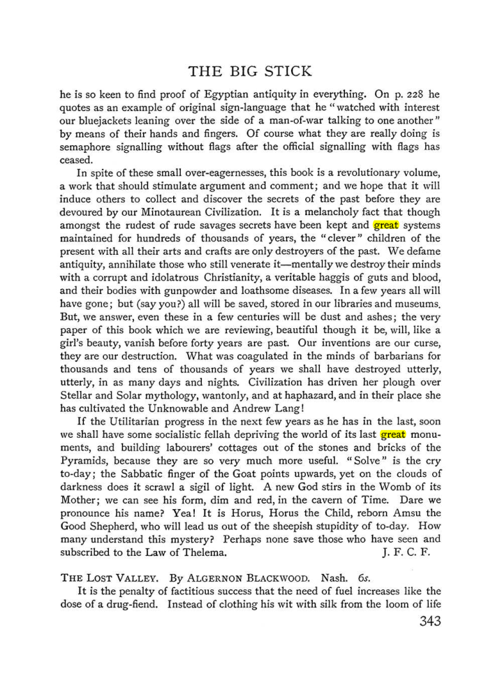 Original scan of The Equinox (Volume I, Number IV), PDF page 361