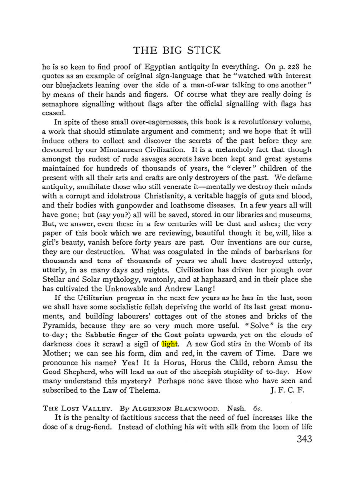 Original scan of The Equinox (Volume I, Number IV), PDF page 361