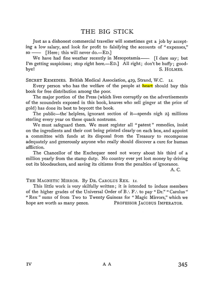 Original scan of The Equinox (Volume I, Number IV), PDF page 363