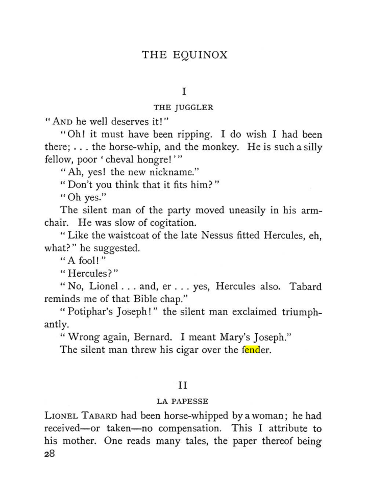 Original scan of The Equinox (Volume I, Number IV), PDF page 40