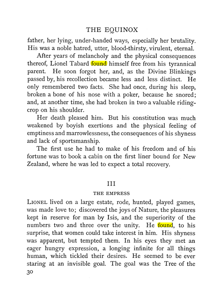 Original scan of The Equinox (Volume I, Number IV), PDF page 42