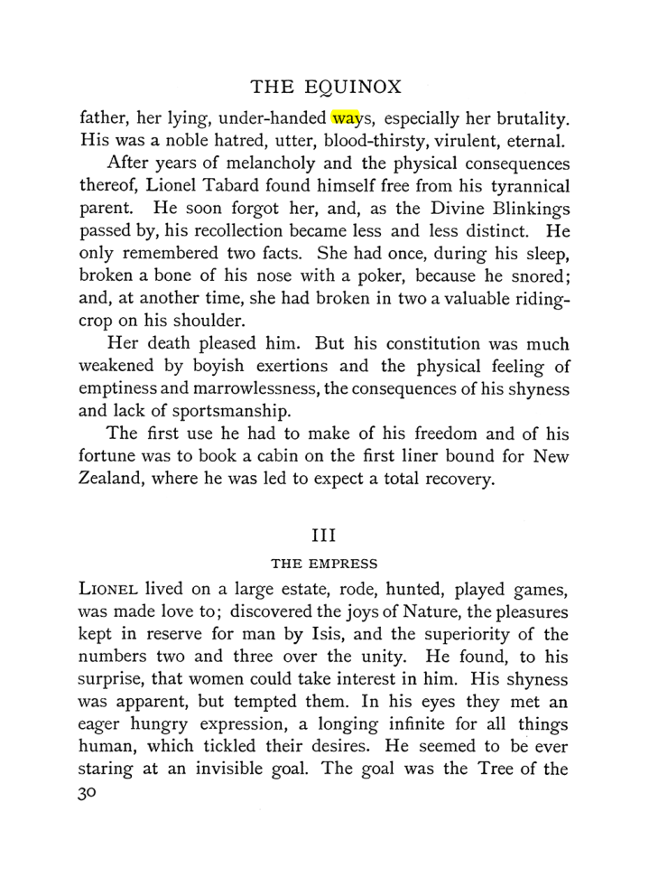 Original scan of The Equinox (Volume I, Number IV), PDF page 42