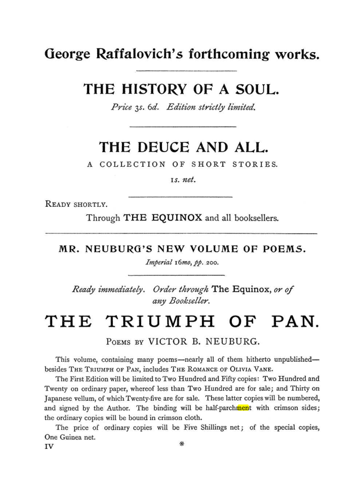 Original scan of The Equinox (Volume I, Number IV), PDF page 497