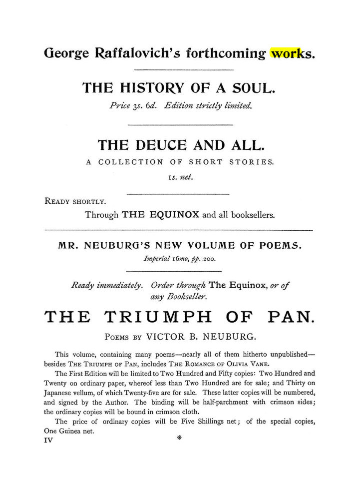 Original scan of The Equinox (Volume I, Number IV), PDF page 497