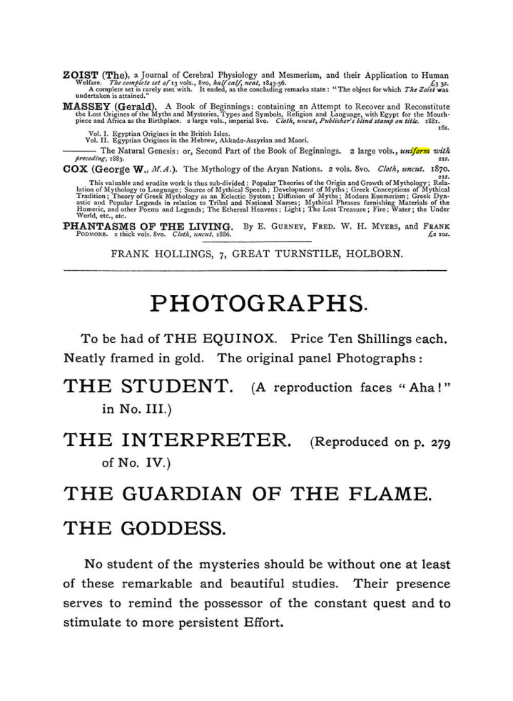 Original scan of The Equinox (Volume I, Number IV), PDF page 499