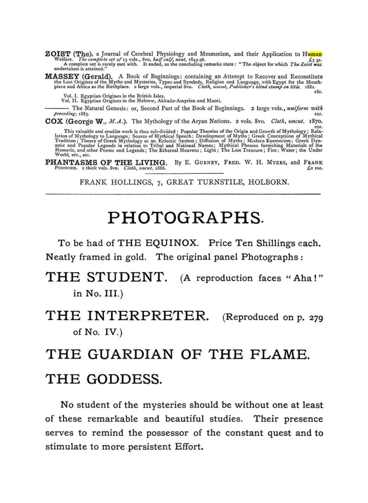 Original scan of The Equinox (Volume I, Number IV), PDF page 499