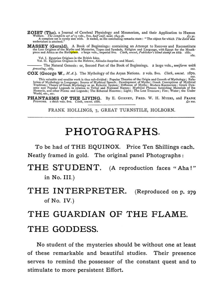 Original scan of The Equinox (Volume I, Number IV), PDF page 499