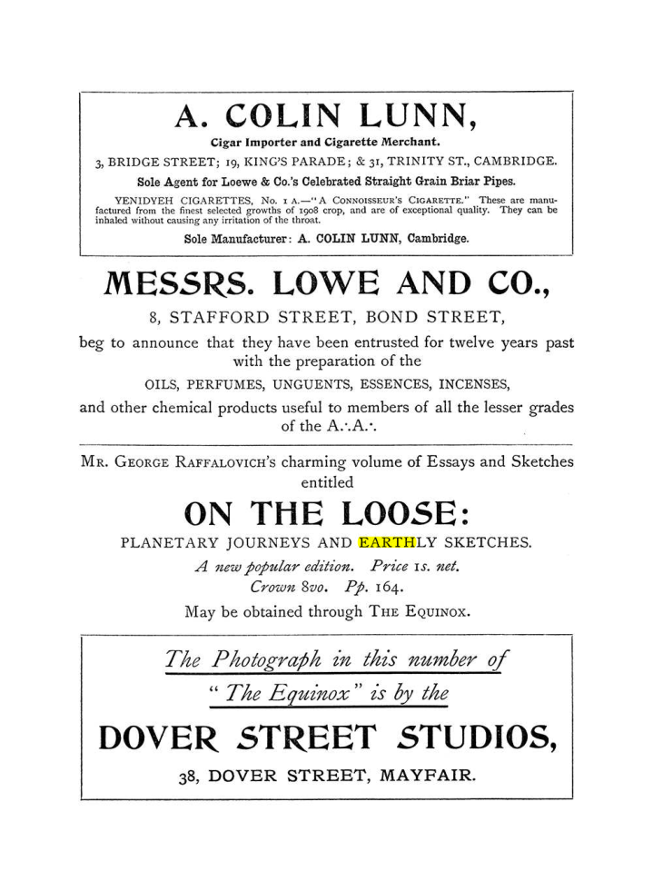 Original scan of The Equinox (Volume I, Number IV), PDF page 501