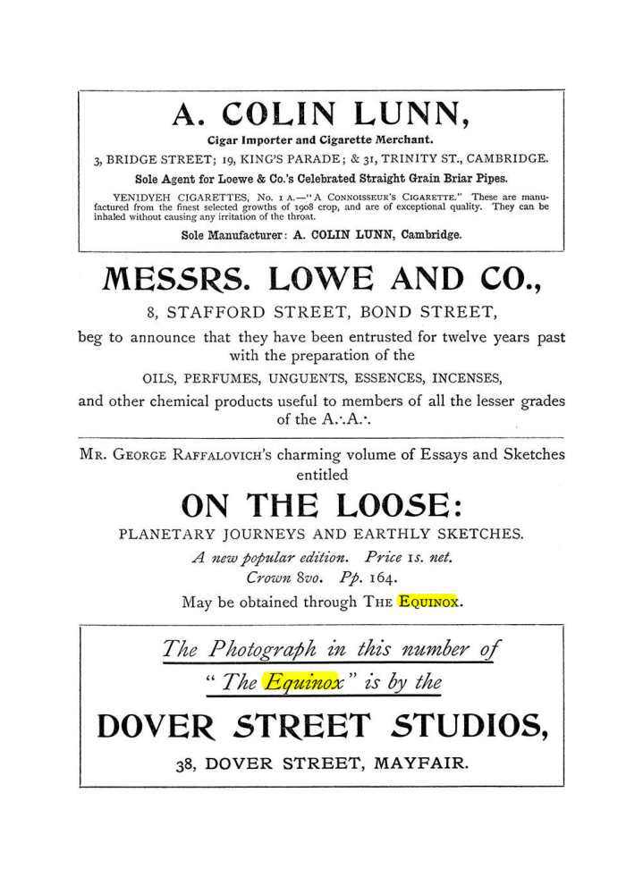 Original scan of The Equinox (Volume I, Number IV), PDF page 501