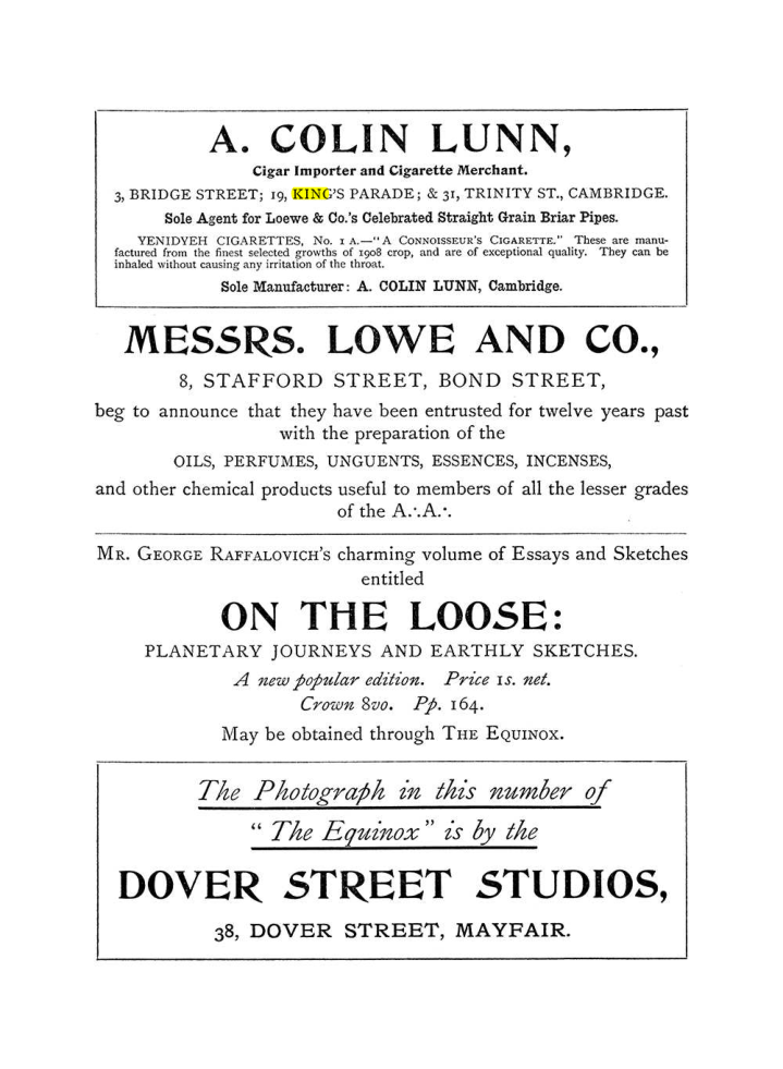 Original scan of The Equinox (Volume I, Number IV), PDF page 501