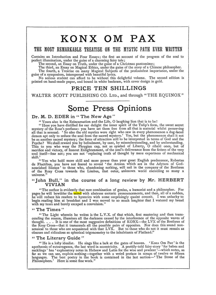 Original scan of The Equinox (Volume I, Number IV), PDF page 502