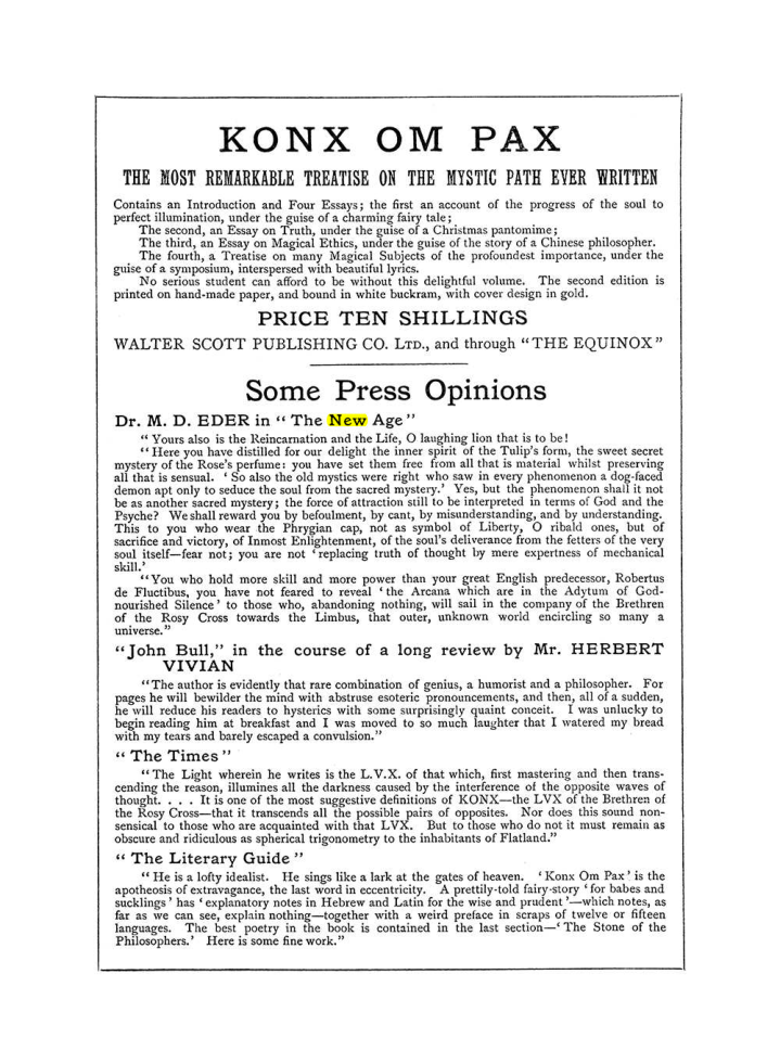Original scan of The Equinox (Volume I, Number IV), PDF page 502