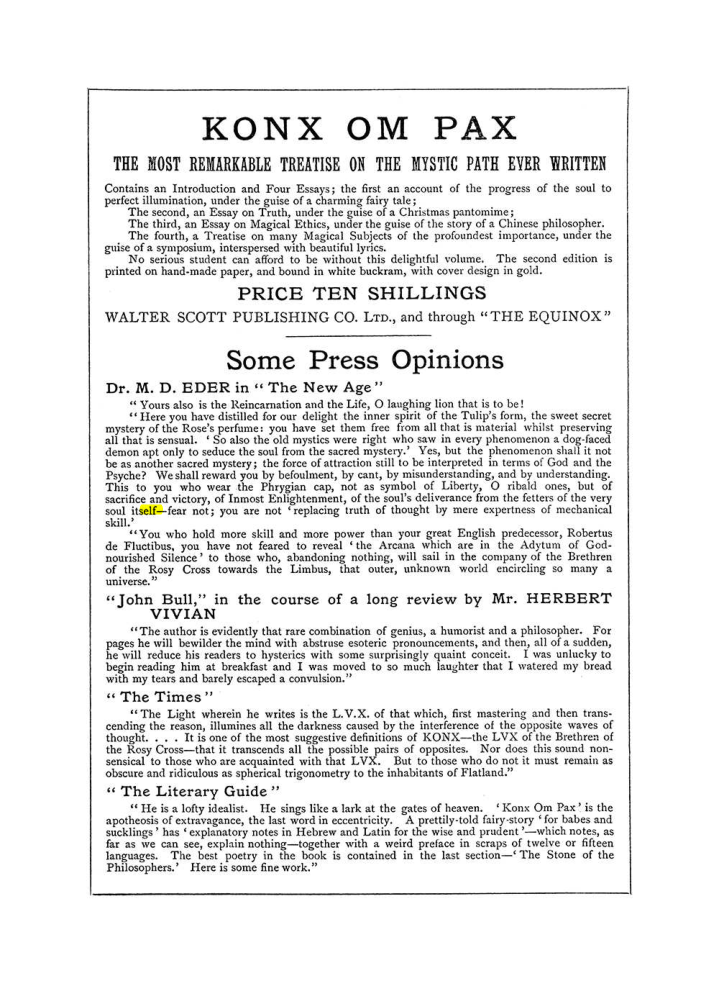 Original scan of The Equinox (Volume I, Number IV), PDF page 502