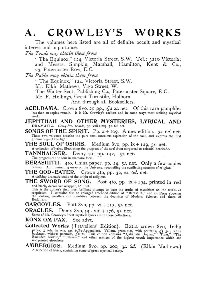 Original scan of The Equinox (Volume I, Number IV), PDF page 503
