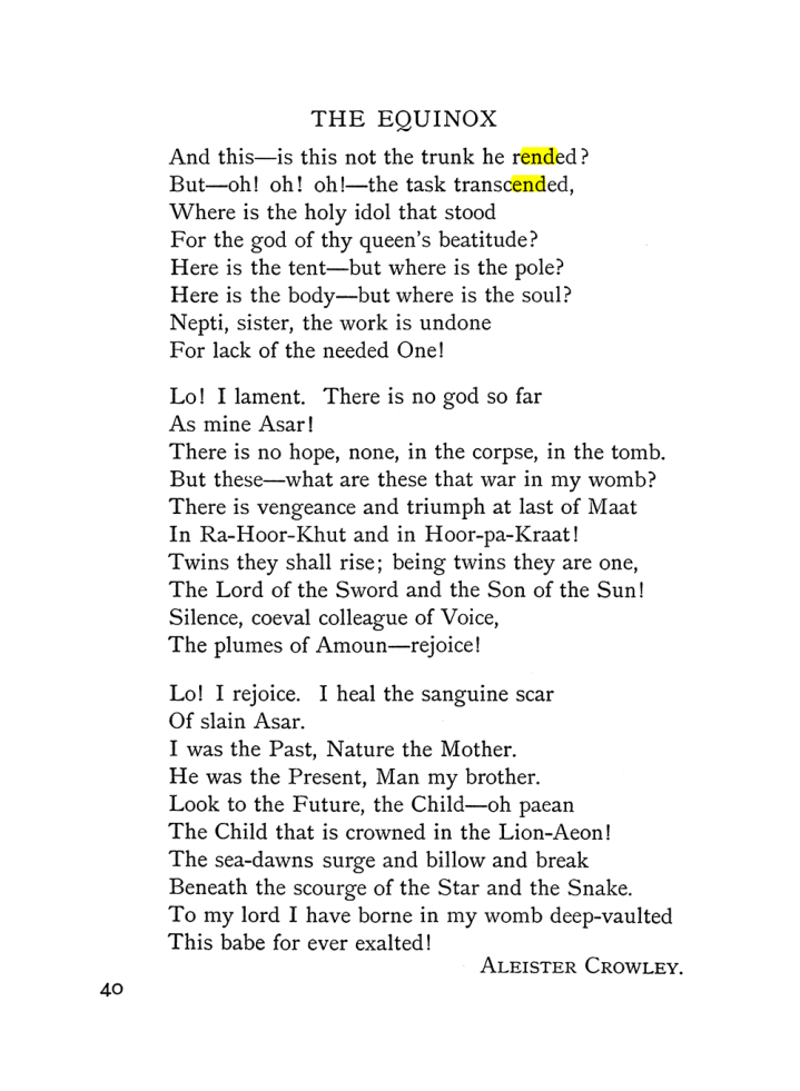 Original scan of The Equinox (Volume I, Number IV), PDF page 52