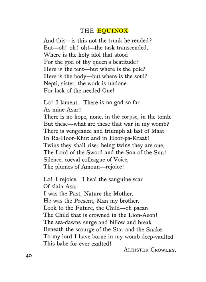 Original scan of The Equinox (Volume I, Number IV), PDF page 52