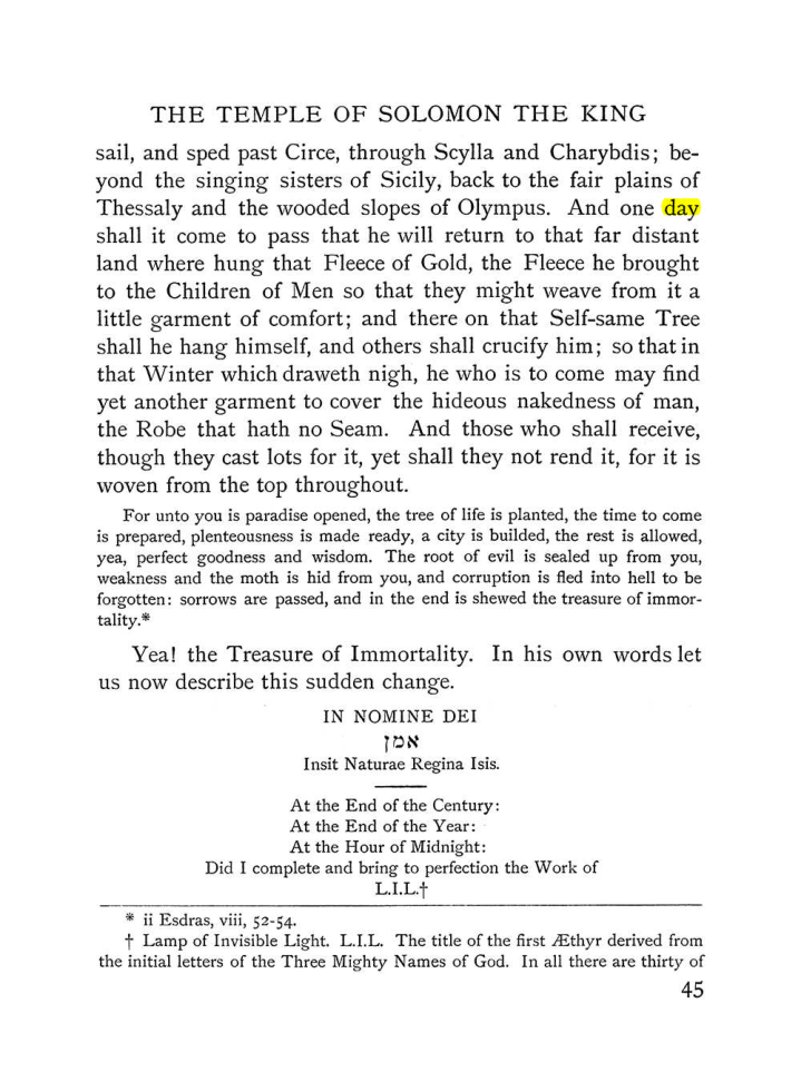 Original scan of The Equinox (Volume I, Number IV), PDF page 57