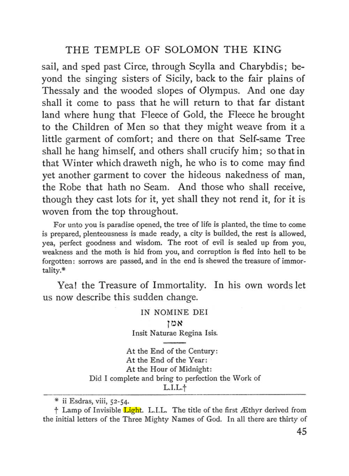 Original scan of The Equinox (Volume I, Number IV), PDF page 57