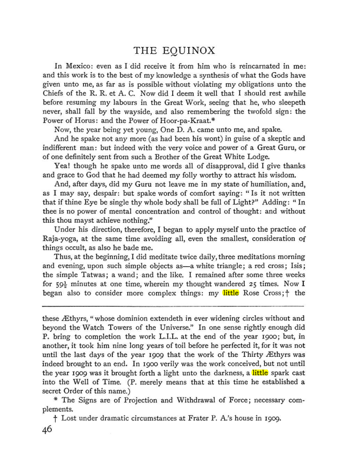 Original scan of The Equinox (Volume I, Number IV), PDF page 58