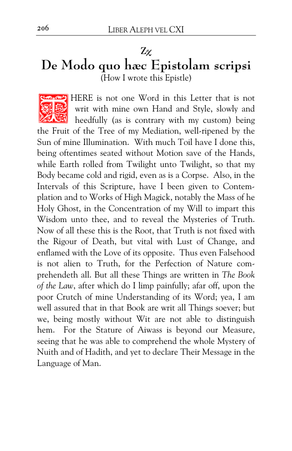 Original scan of Liber Aleph, PDF page 218