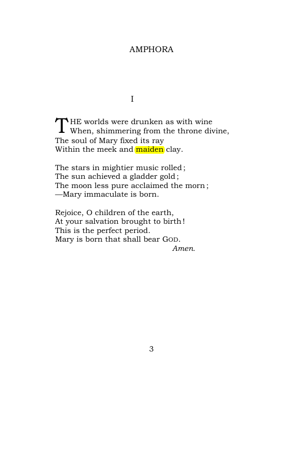Original scan of Hail Mary, PDF page 10