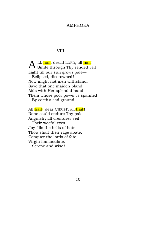 Original scan of Hail Mary, PDF page 17