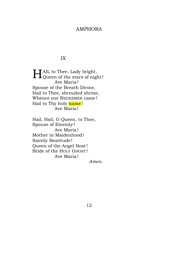 Original scan of Hail Mary, PDF page 19