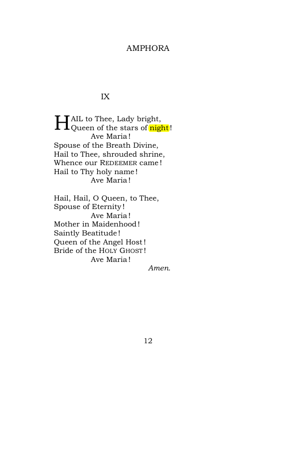Original scan of Hail Mary, PDF page 19