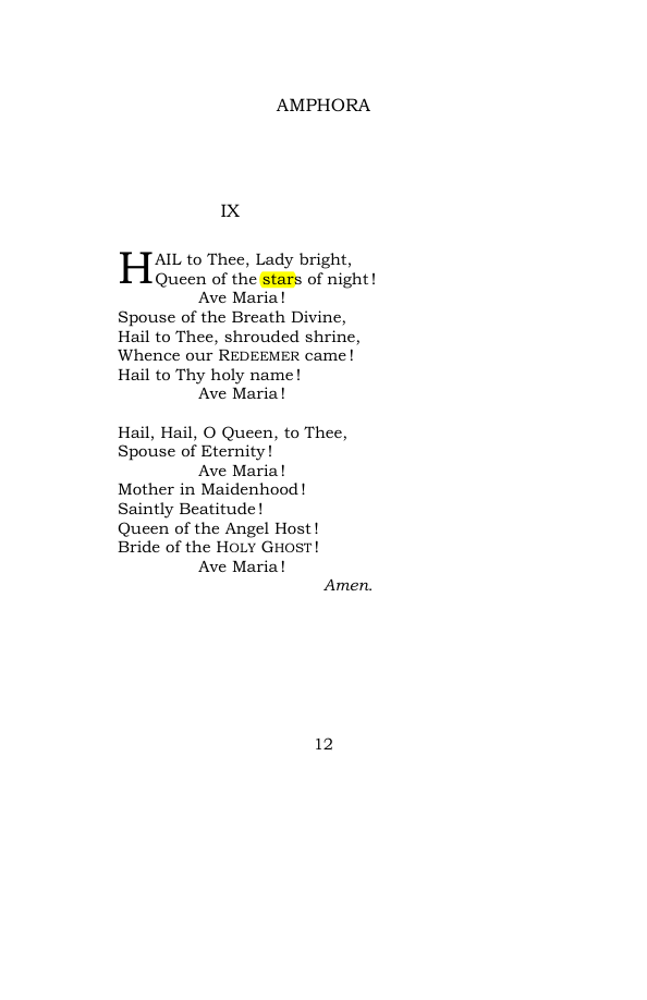 Original scan of Hail Mary, PDF page 19